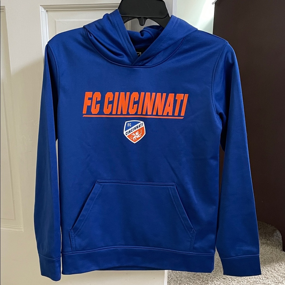 FC Cincinnati Blue Hoodie Youth M